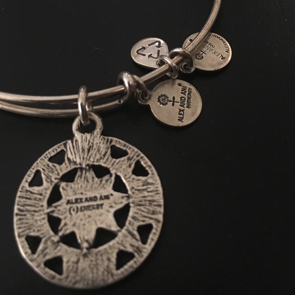 Alex and Ani Bracelet with Compass - Picture 2 of 2